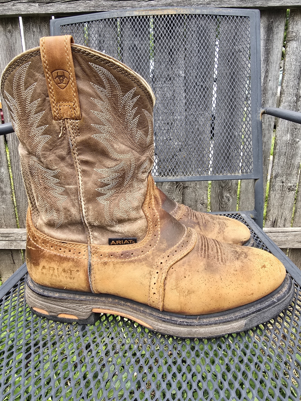 Ariat WorkHog Pull-on Work Boots - Picture 3 of 9